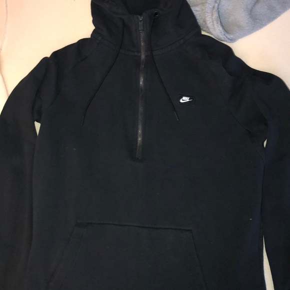 Nike Other - Black Nike 1/2 Zip Hoodie